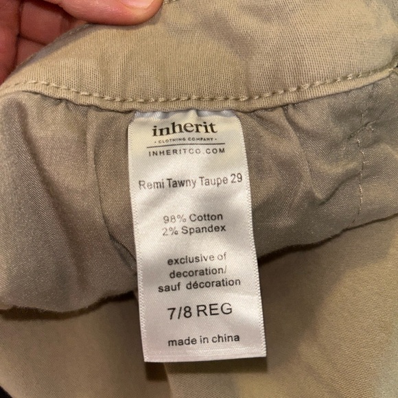 Beige Inherit midi length skirt - Picture 6 of 9